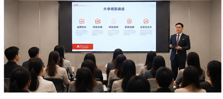 琥珀教育升學講座：助學生規劃升學藍圖